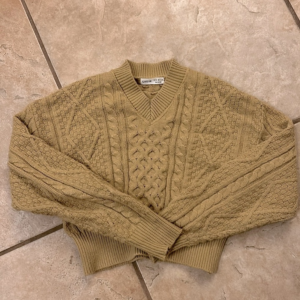 Shein brown/beige sweater